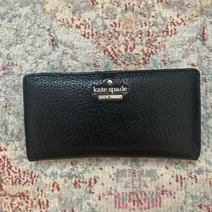 Kate Spade Black Bi-fold Wallet